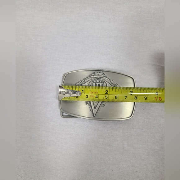 Assassins Creed Belt Buckle III 3 Limited Collector's Edition Silver Tone Logo - Picture 3 of 5